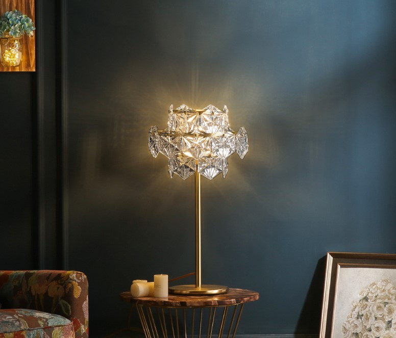 Đèn pha lê Golden Crystal