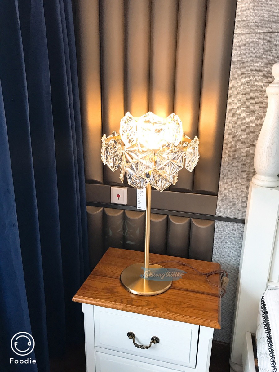 Đèn pha lê Golden Crystal