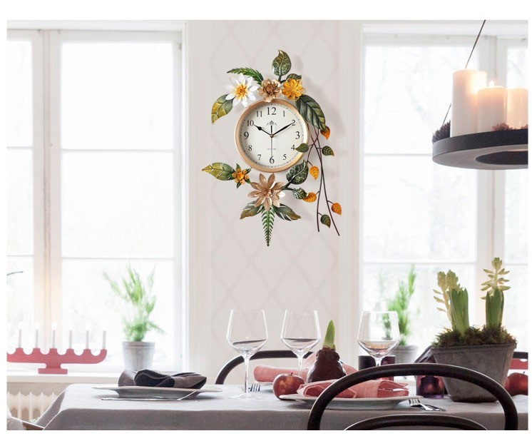 Đồng hồ treo tường Topical Flower