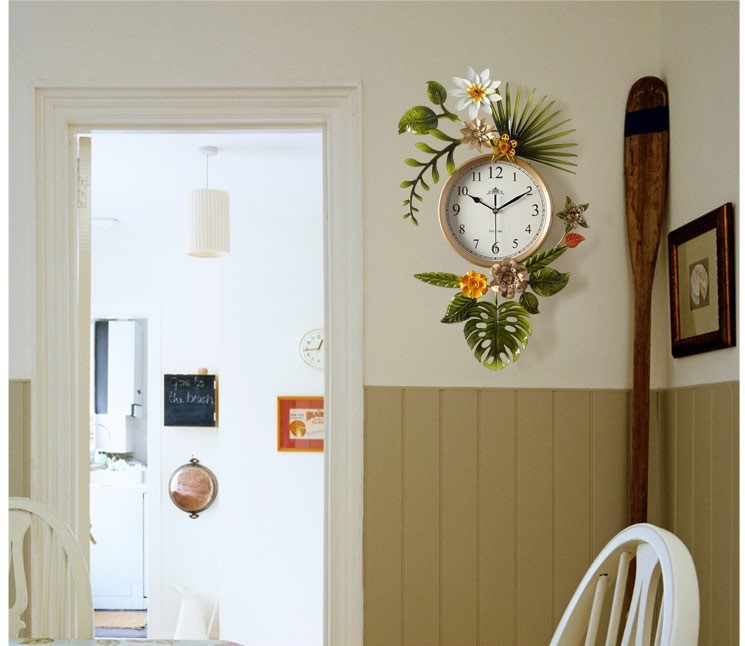 Đồng hồ treo tường Topical Flower