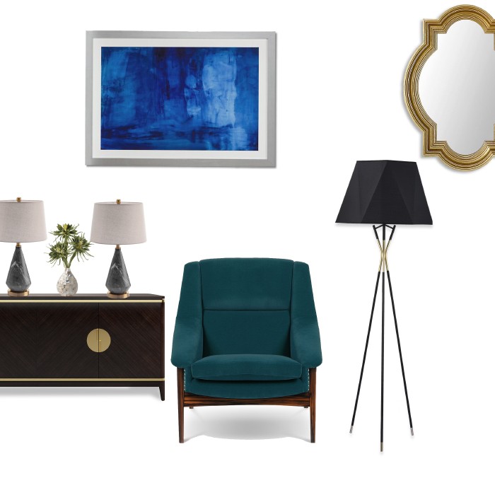 Đèn cây Ciara trang trí phòng khách