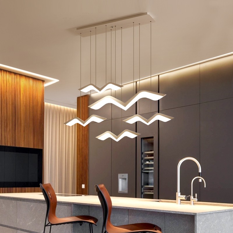 Đèn thả trần Hải Âu lượn biển