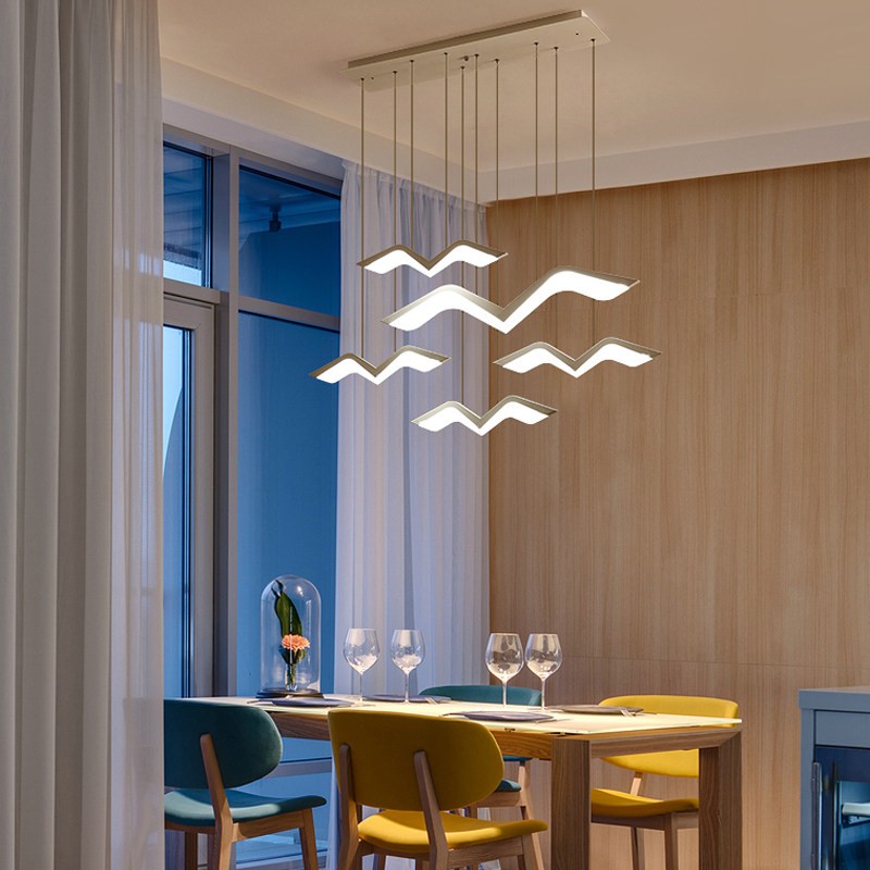 Đèn thả trần Hải Âu lượn biển