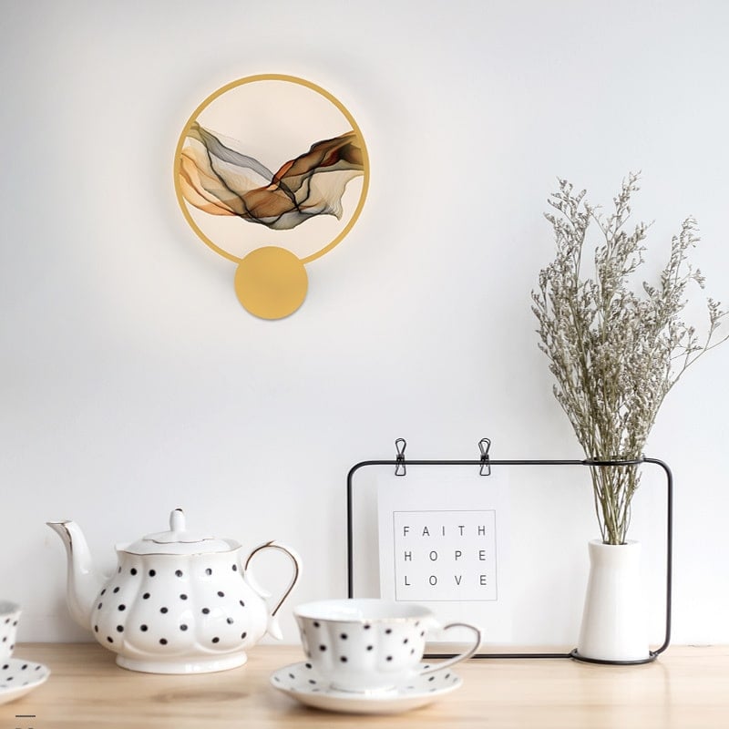 Đèn treo tường Colorful Wave