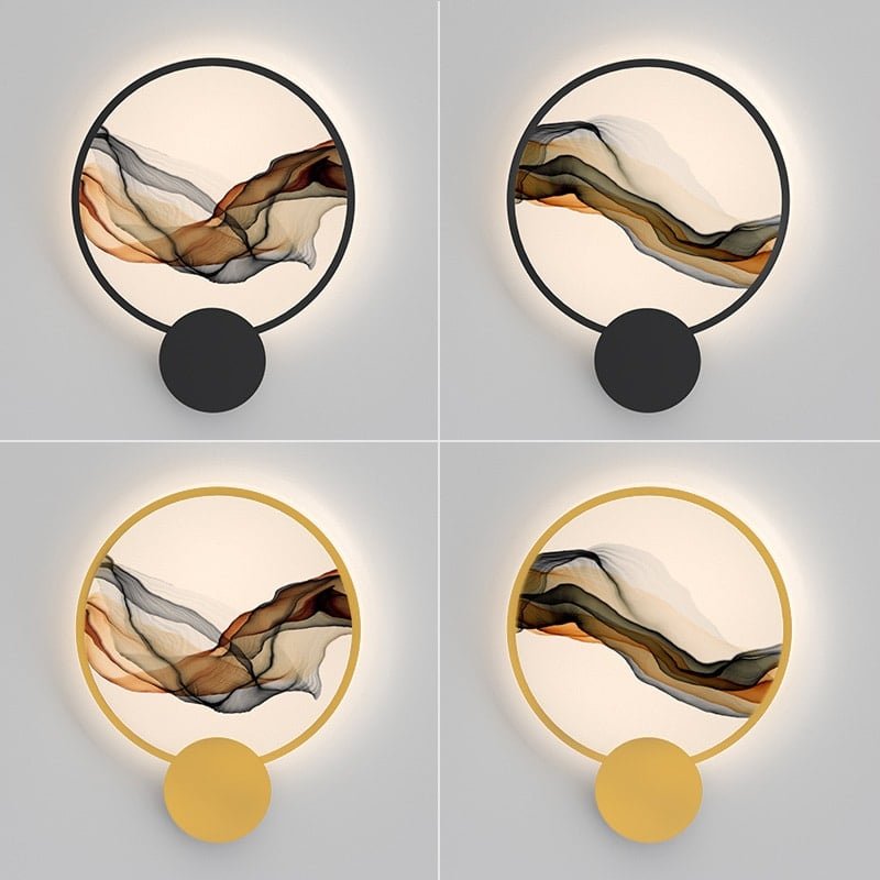 Đèn treo tường Colorful Wave