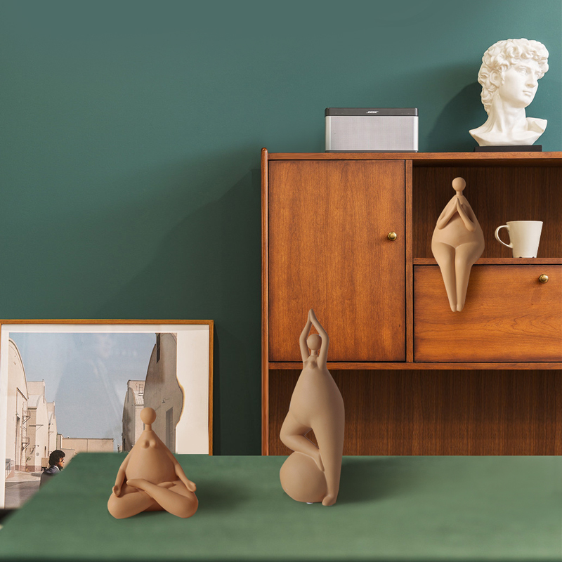 Tượng Yoga trang trí nghệ thuật