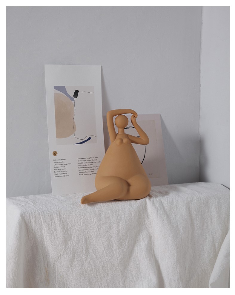 Tượng Yoga trang trí nghệ thuật