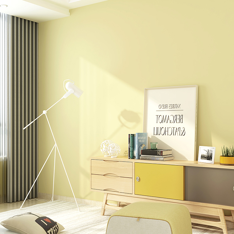 Giấy dán tường màu vàng