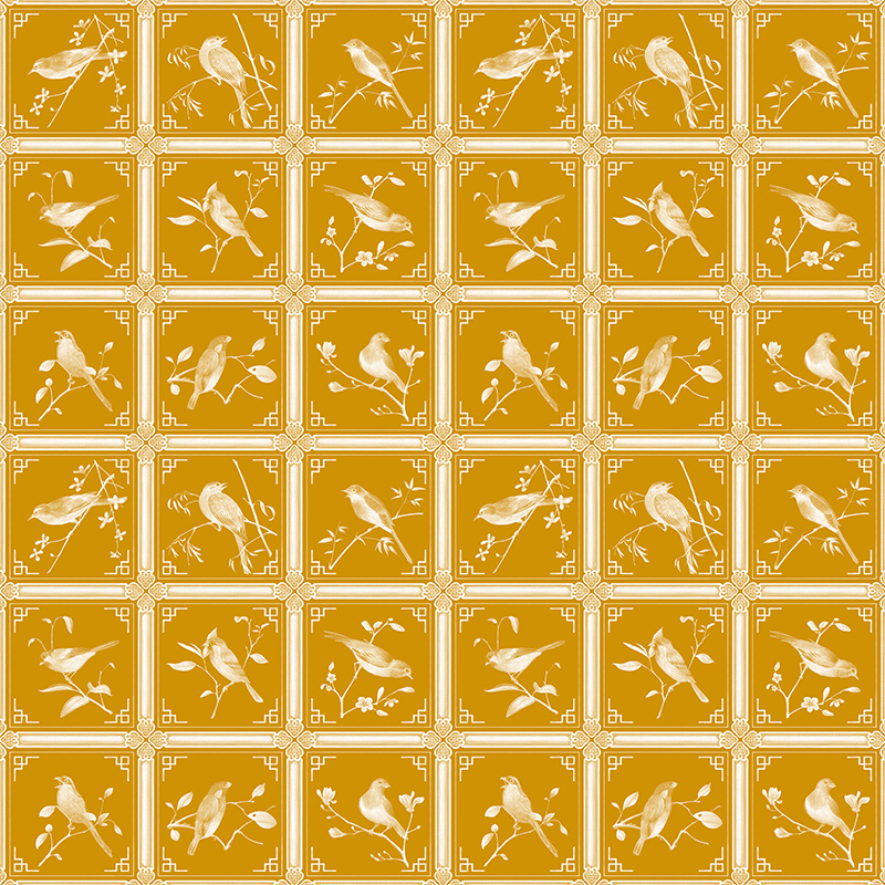 Giấy dán tường màu vàng