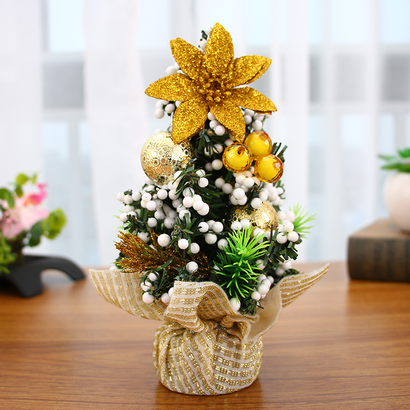 Chậu cây thông mini trang trí noel để bàn (3 mẫu)