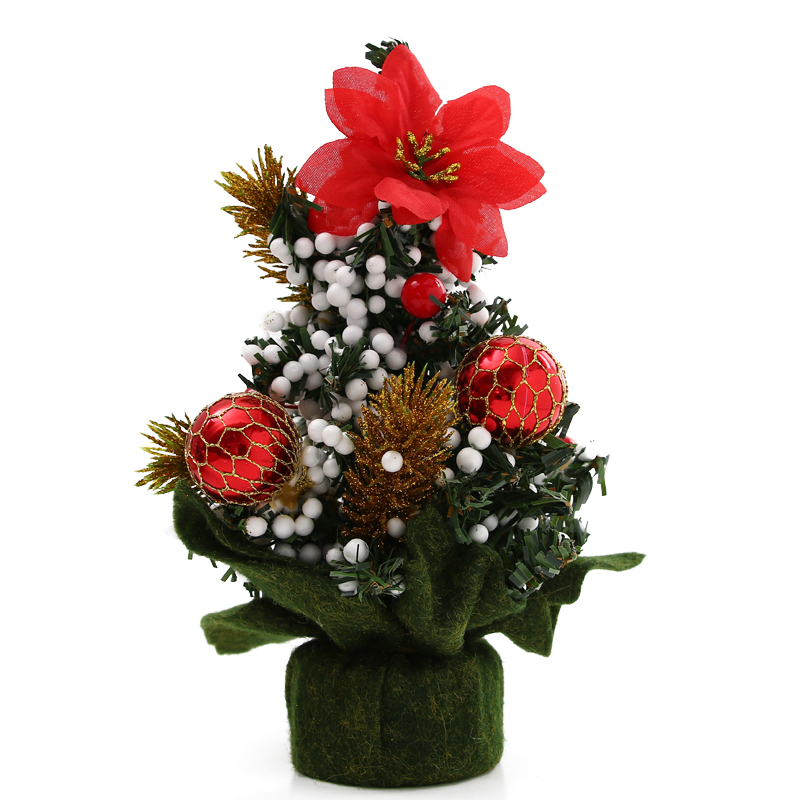 Chậu cây thông mini trang trí noel để bàn (3 mẫu)