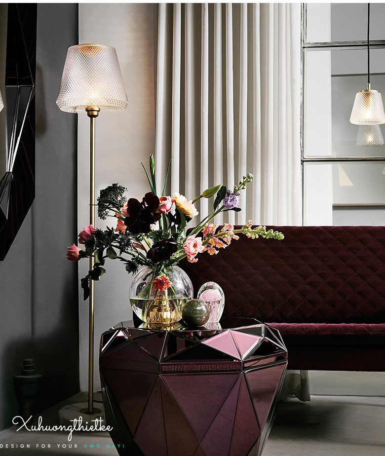 Đèn đứng phòng khách Golden Empire