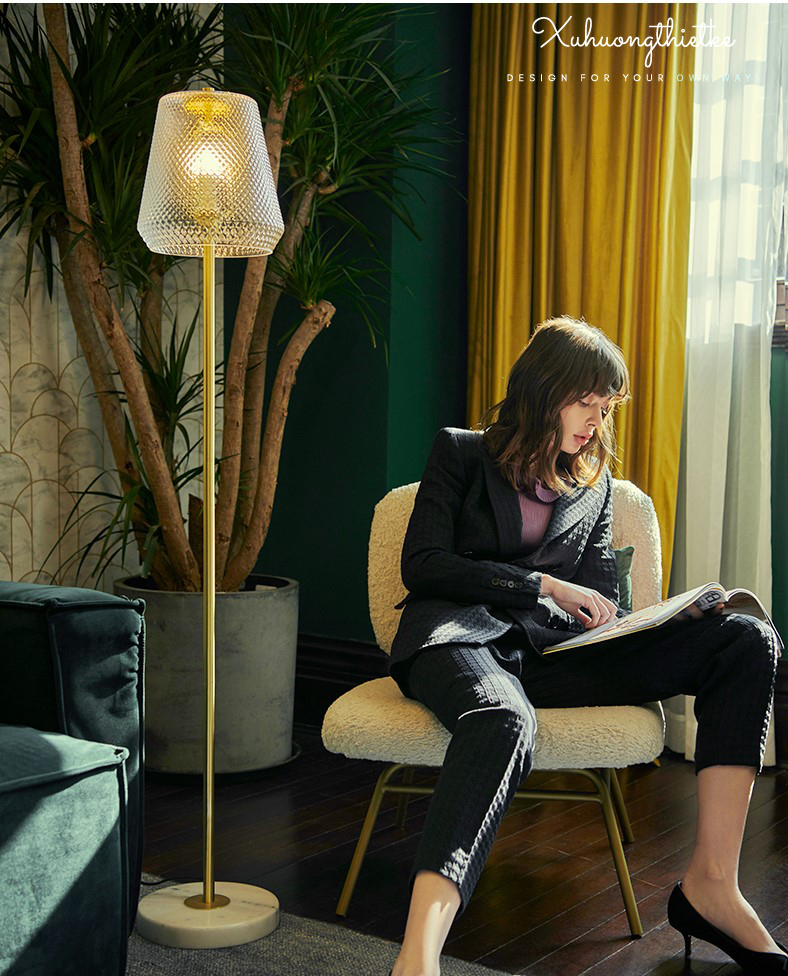 Đèn đứng phòng khách Golden Empire