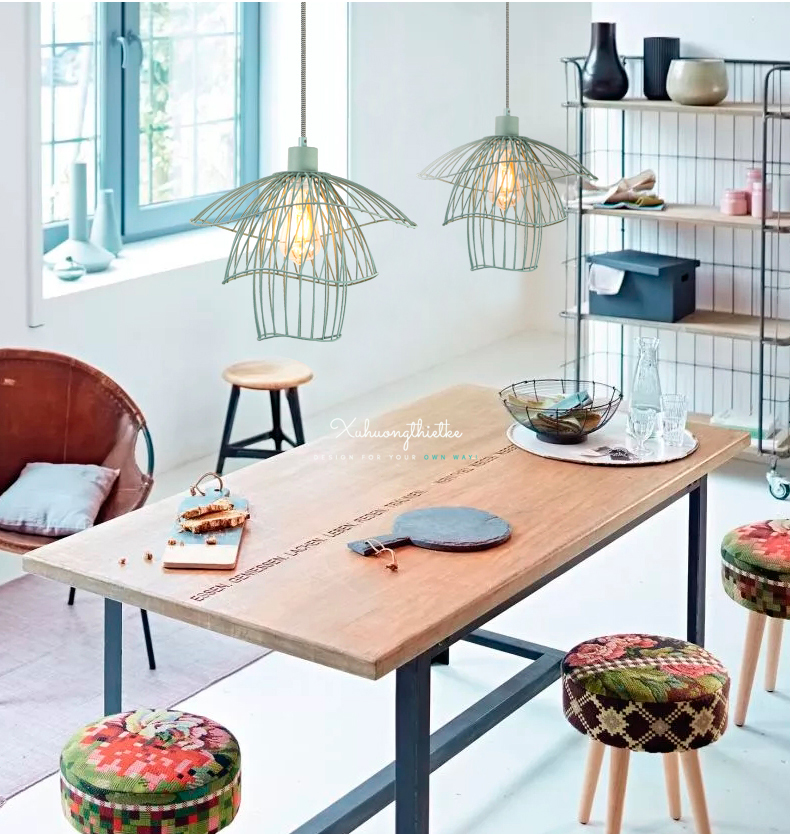 Đèn treo thả trần Rosy