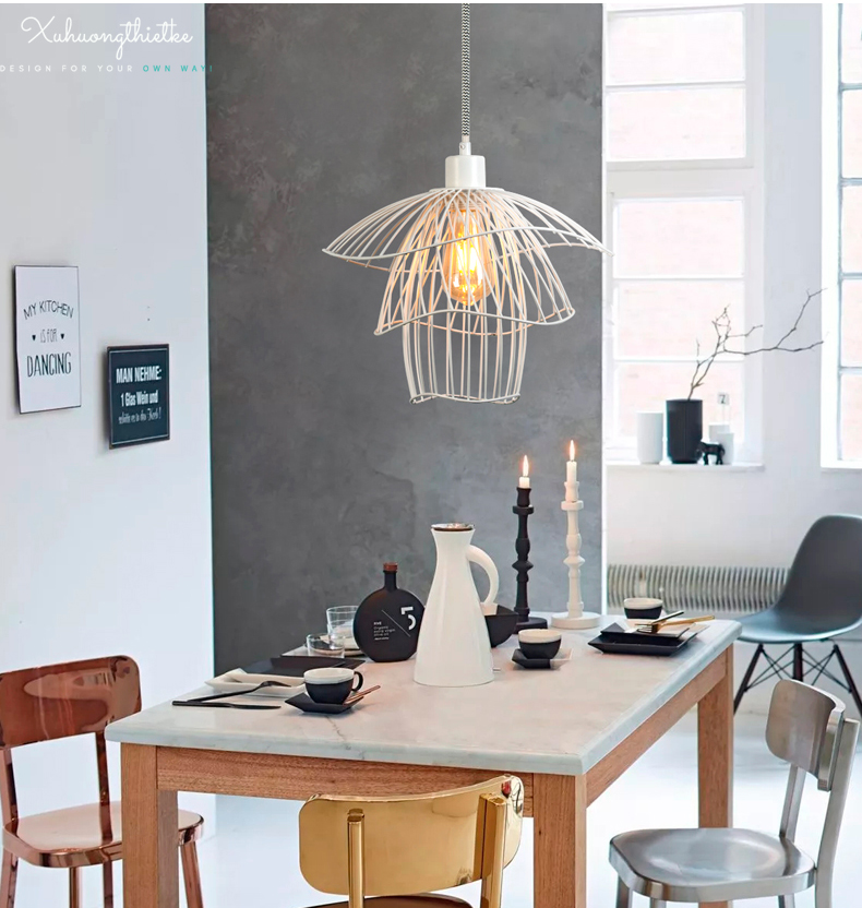 Đèn treo thả trần Rosy