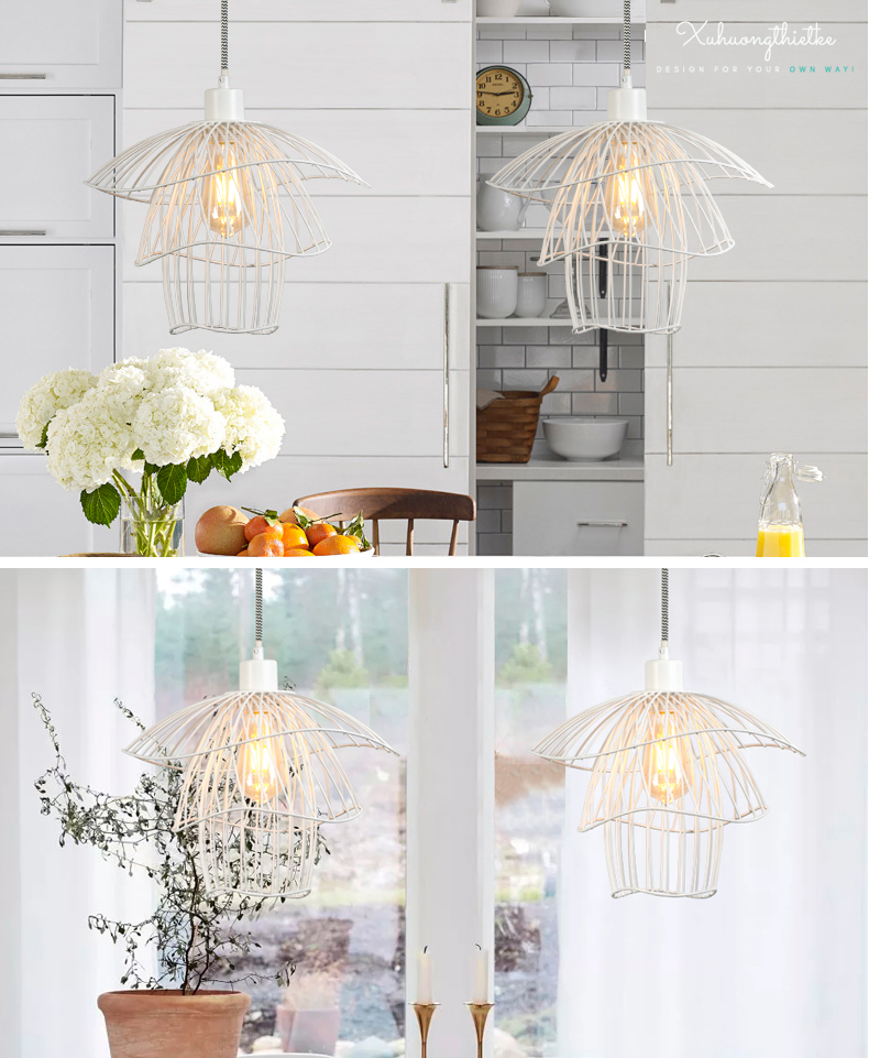 Đèn treo thả trần Rosy