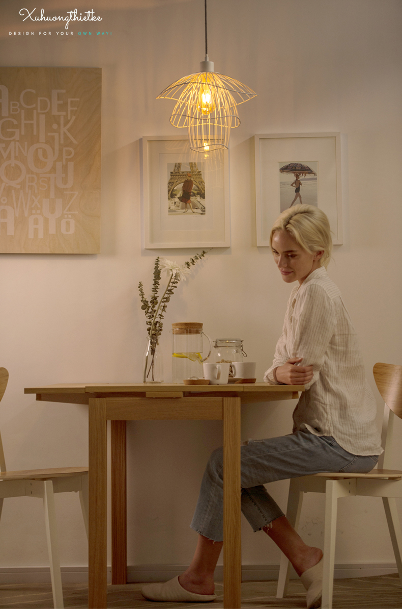 Đèn treo thả trần Rosy