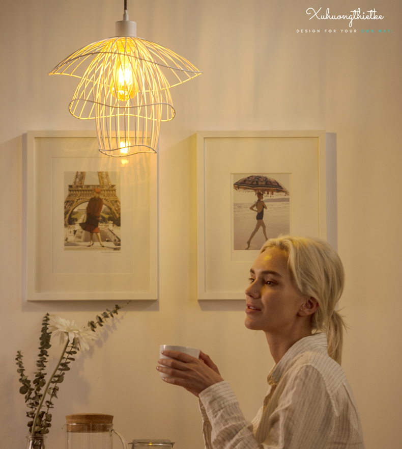 Đèn treo thả trần Rosy