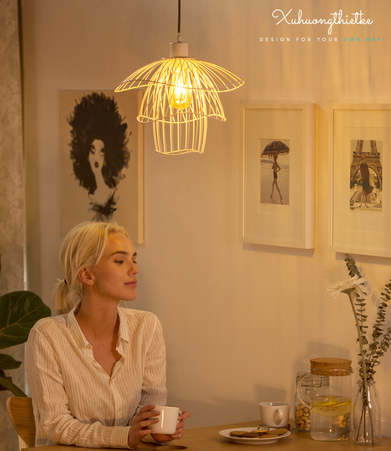 Đèn treo thả trần Rosy