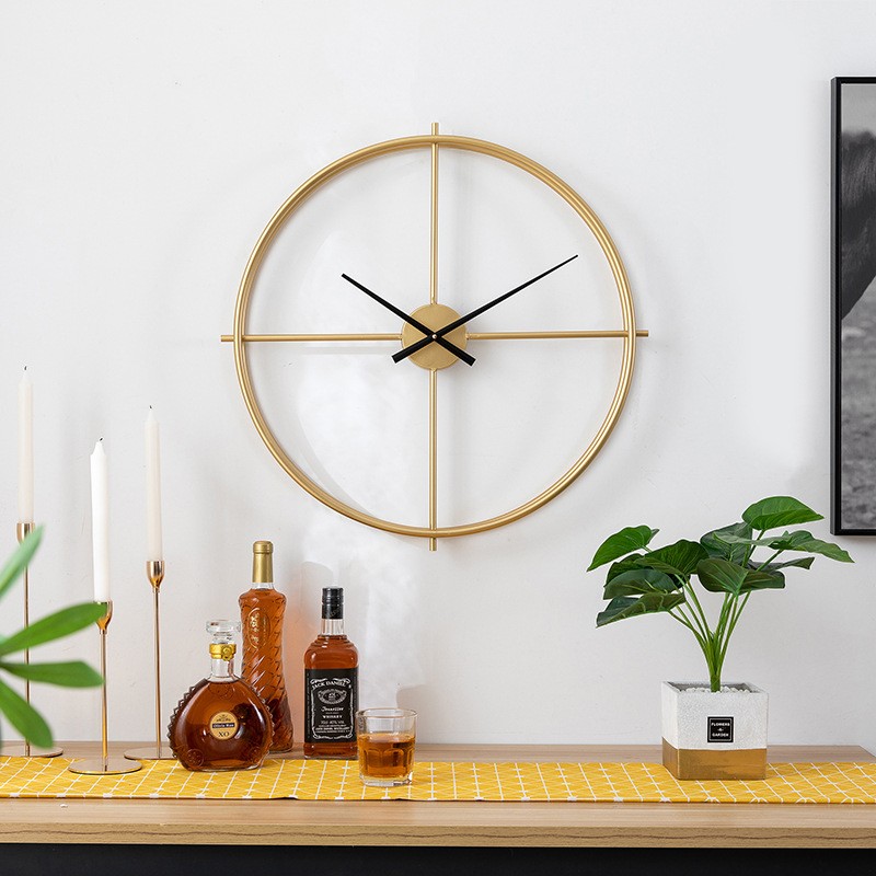 Đồng hồ treo tường nghệ thuật Golden Ricos