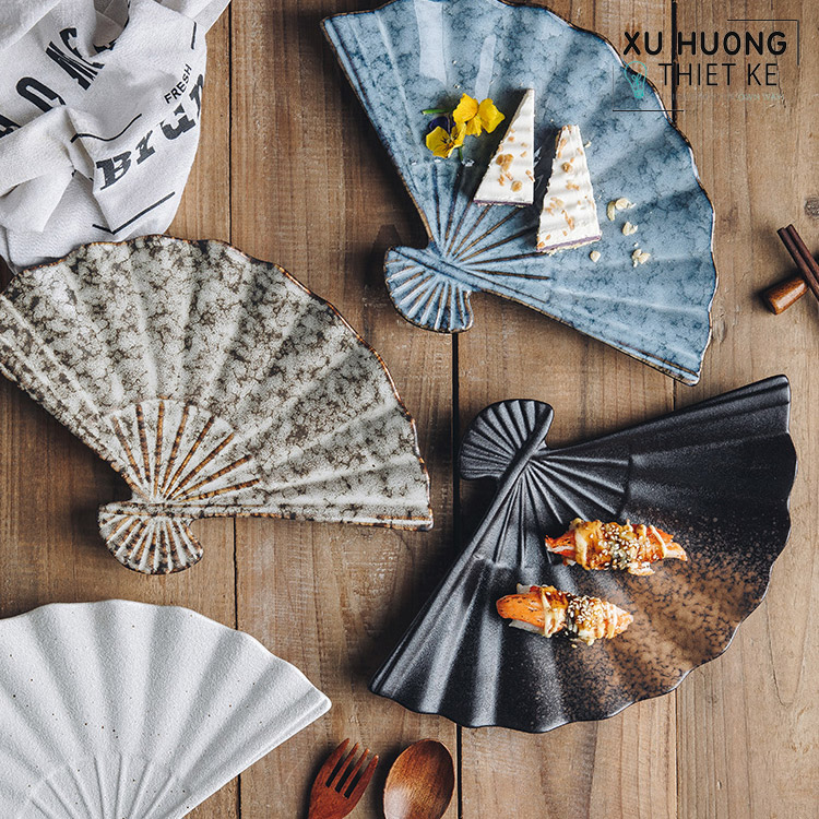 Dĩa ăn hình quạt