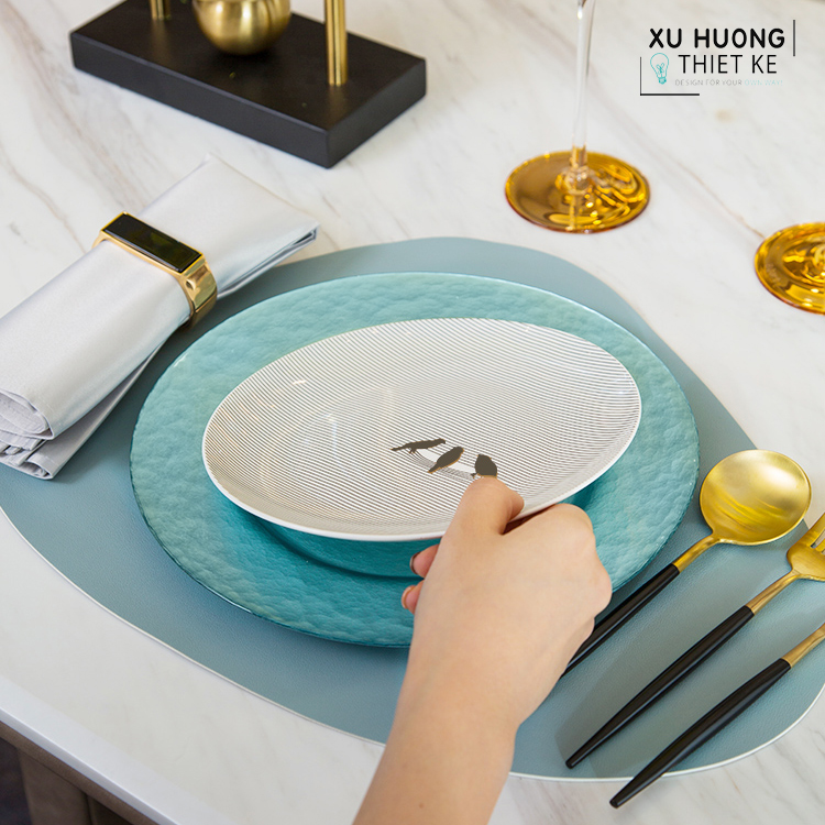 Bộ bát đĩa decor Blue Ivy Tableware