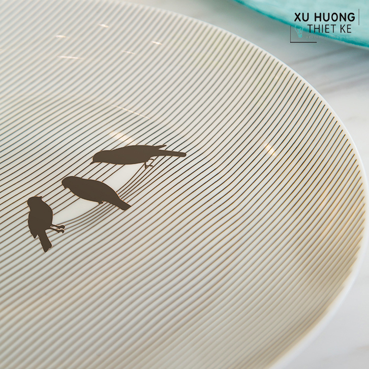 Bộ bát đĩa decor Blue Ivy Tableware