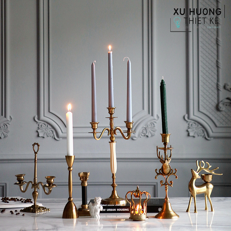 Kệ nến Fairy Amos phong cách châu Âu