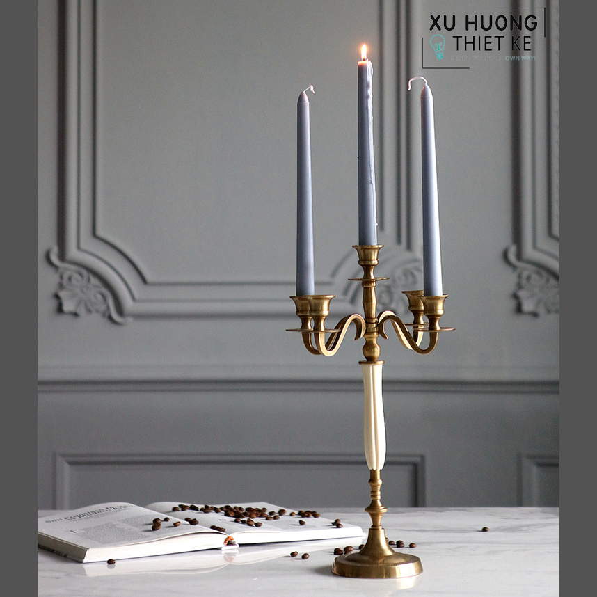 Kệ nến Fairy Amos phong cách châu Âu