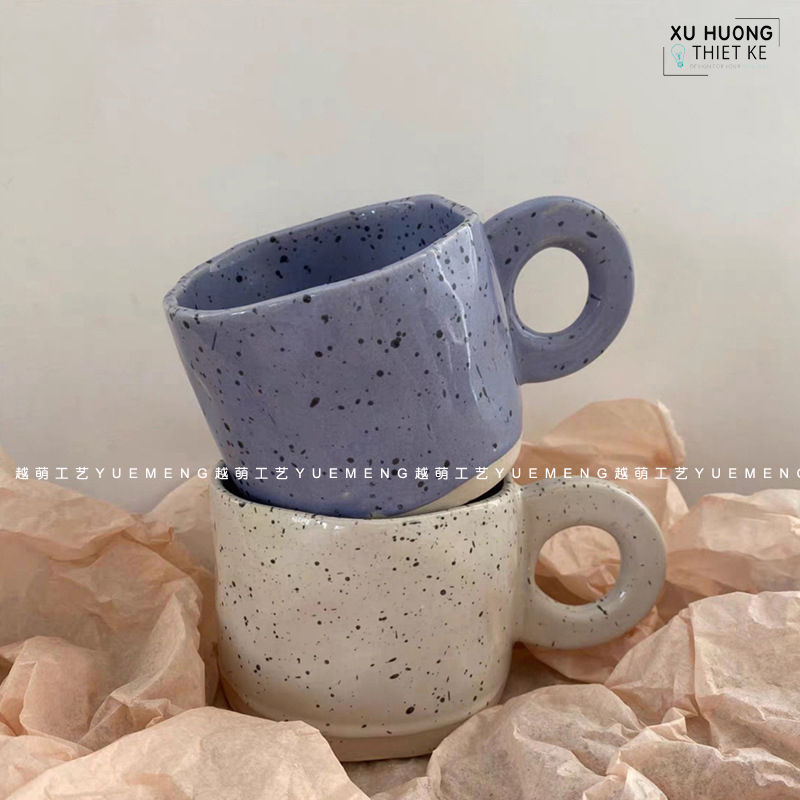 Ly gốm sứ ceramic phong cách Nhật Bản