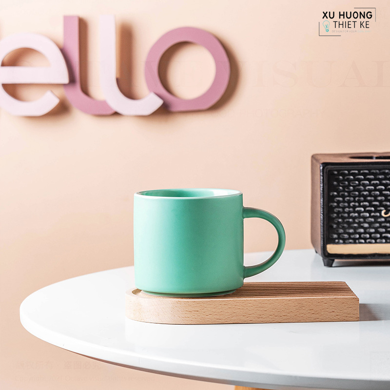 Ly gốm sứ Ceramic BST Pastel 5 màu