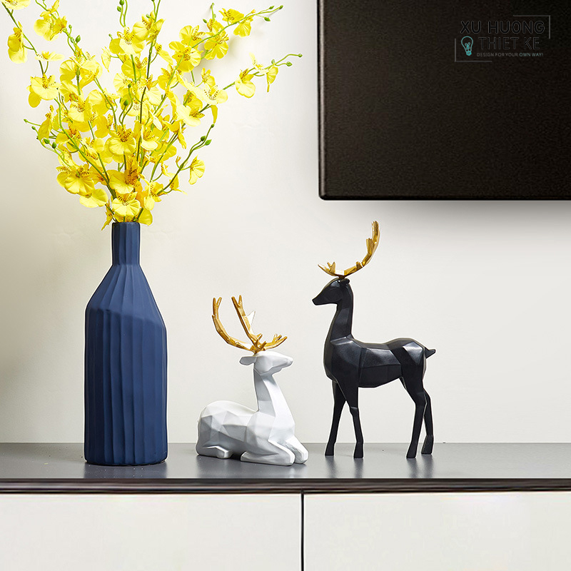 Tượng hươu Euterpe Deer