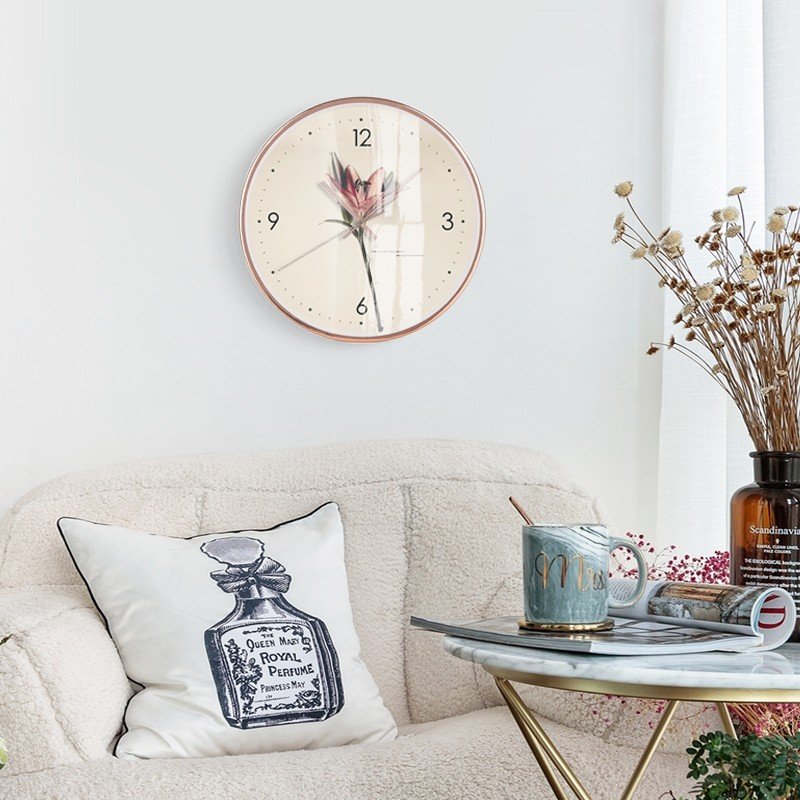 Đồng hồ treo tường Poppies Flower