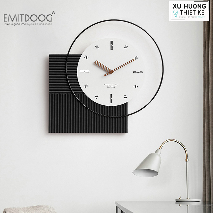 Đồng hồ treo tường cao cấp nhập khẩu EMITDOOG - P000EMA92