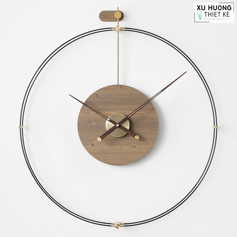 Đồng hồ treo trường nhập khẩu cao cấp EMITDOOG P000EMA58 (Mẫu C)