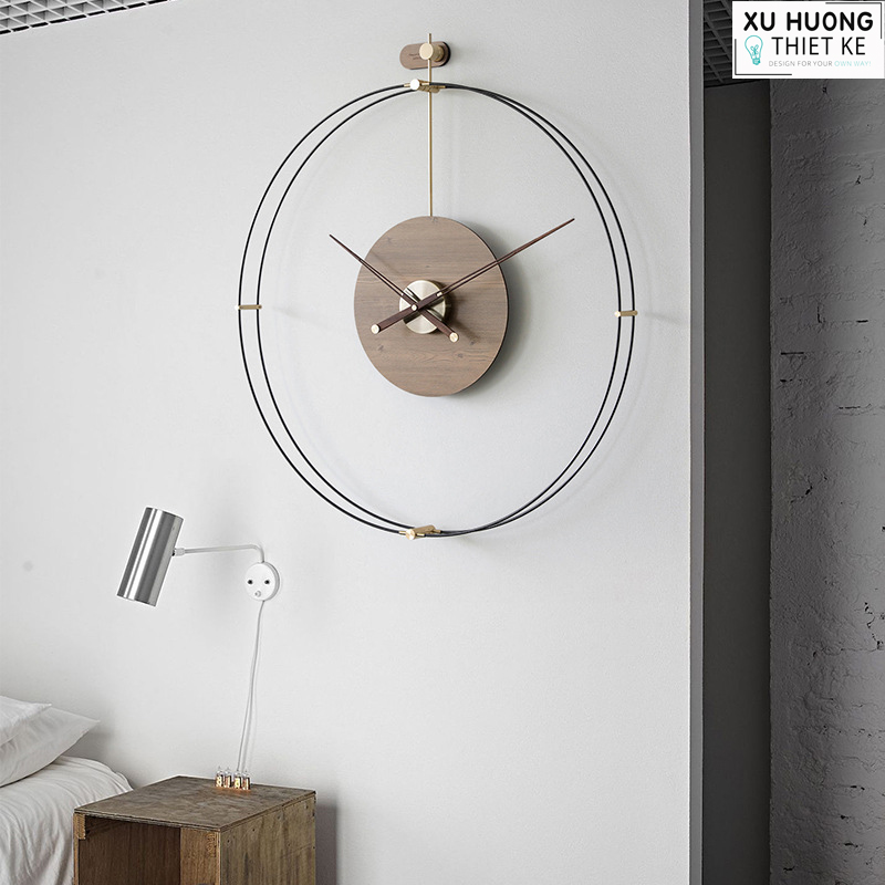 Đồng hồ treo trường nhập khẩu cao cấp EMITDOOG P000EMA58 (Mẫu C)