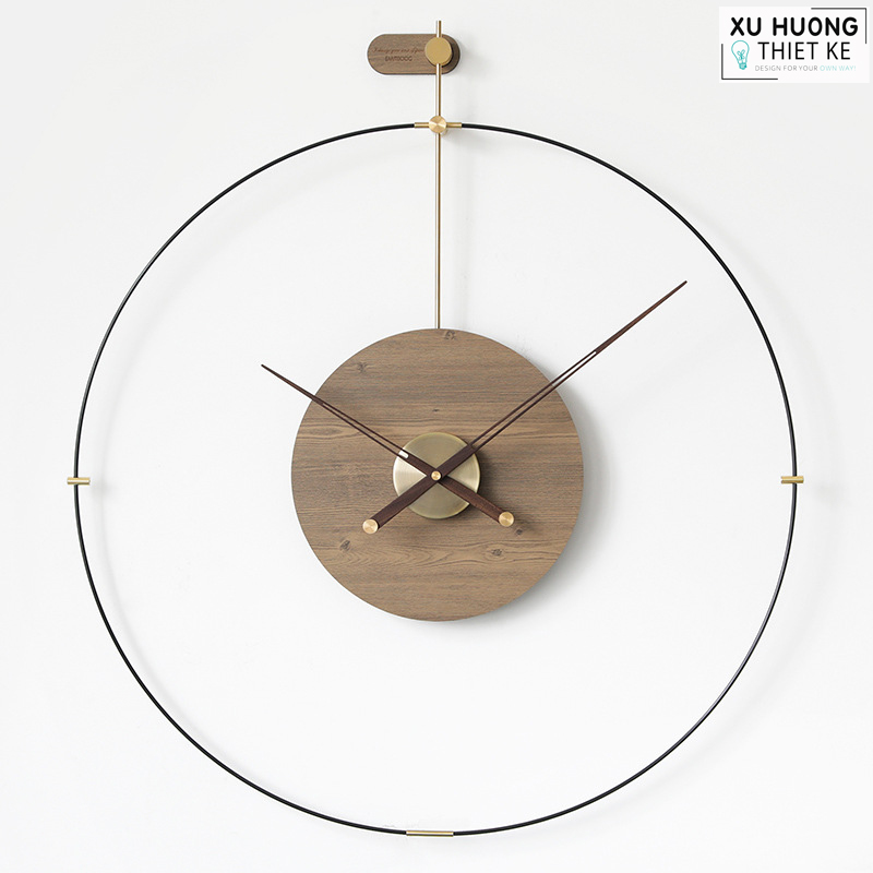 Đồng hồ treo trường nhập khẩu cao cấp EMITDOOG P000EMA58 (Mẫu D)