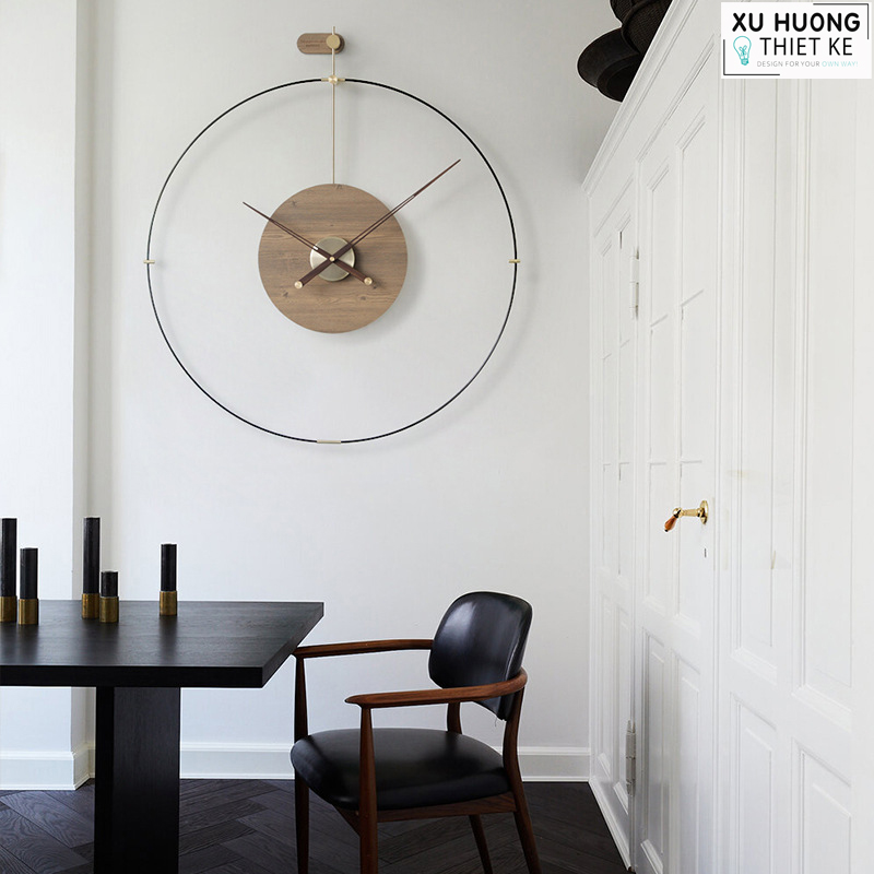 Đồng hồ treo trường nhập khẩu cao cấp EMITDOOG P000EMA58 (Mẫu D)