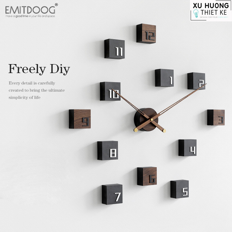 Đồng hồ treo tường sáng tạo EMITDOOG P000EMA59