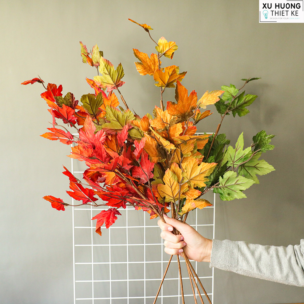 Cành lá phong giả