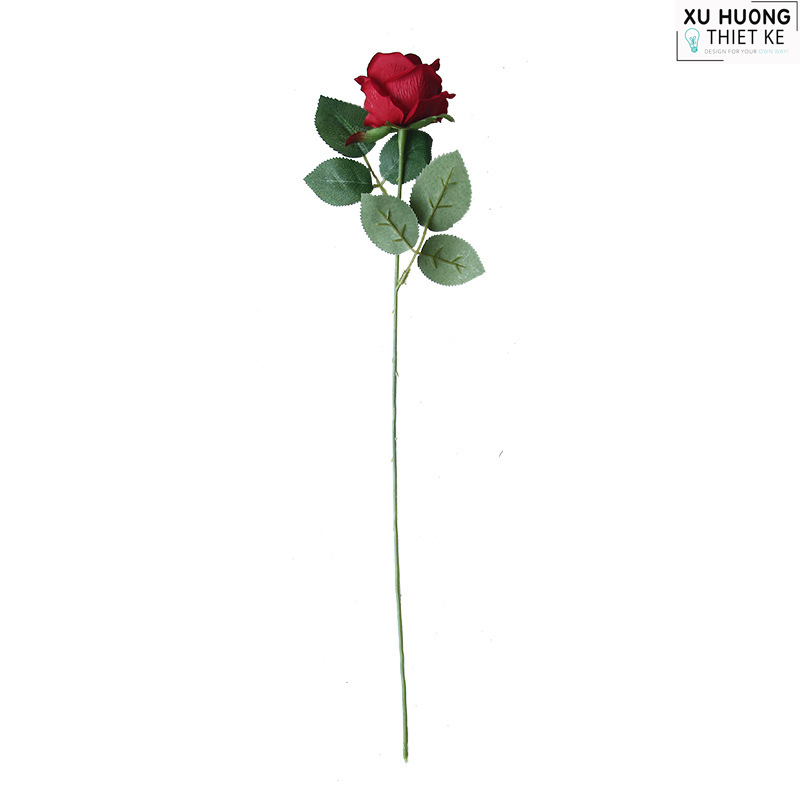 Hoa Hồng Giả (Cành)- cành 51cm
