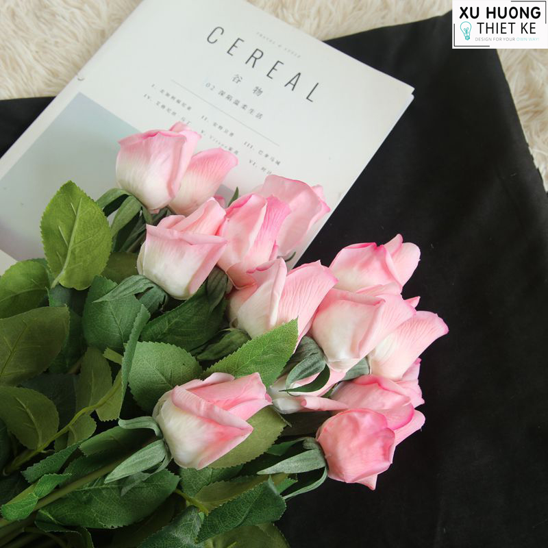 Hoa hồng nụ baby (cành 56cm)