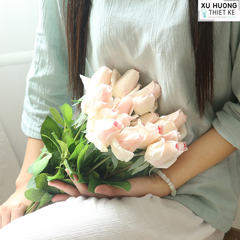 Hoa hồng nụ baby (cành 56cm)