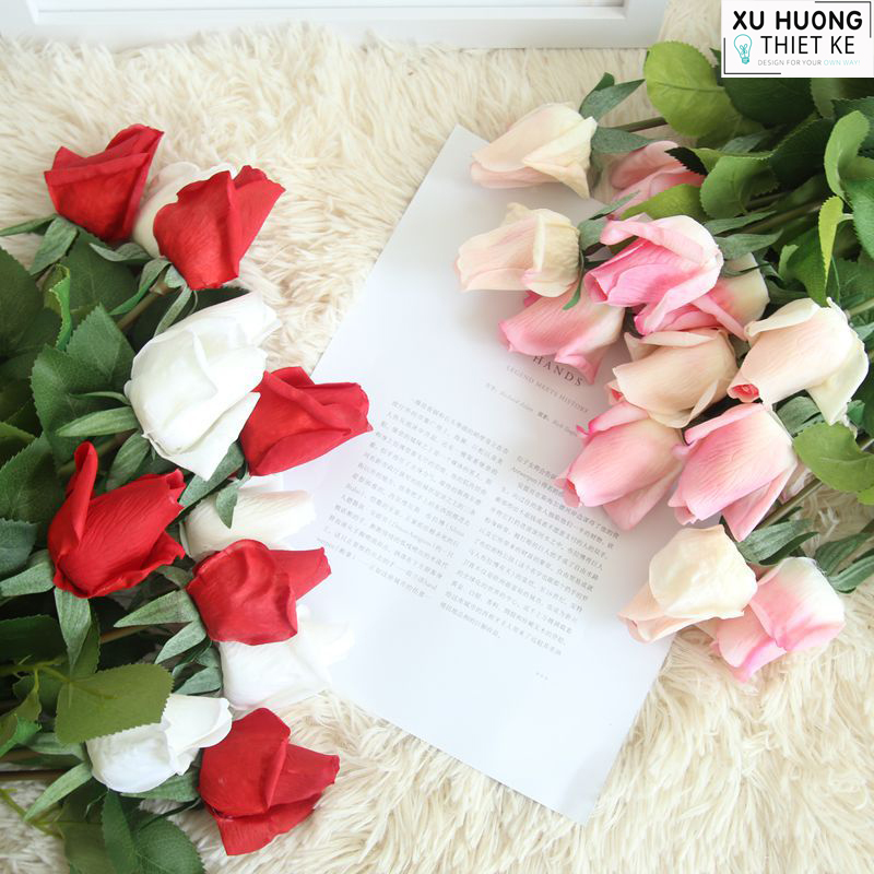 Hoa hồng nụ baby (cành 56cm)