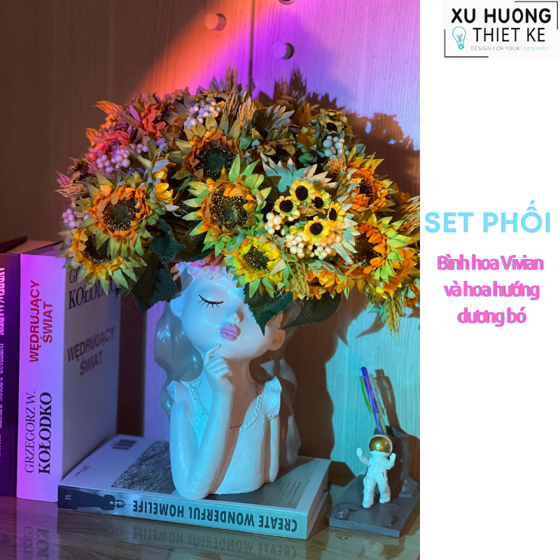 Bình cắm hoa cô gái Vivian