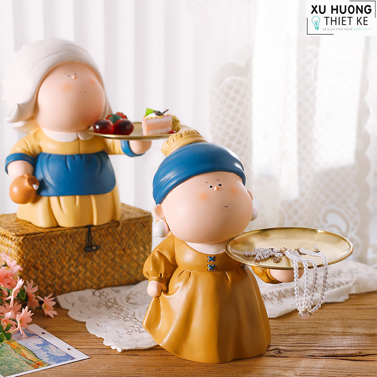 Mô hình cô gái Phục Hưng nghệ thuật ND-02