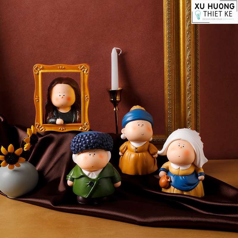 Combo mô hình tượng Phục Hưng (Mẫu 1)