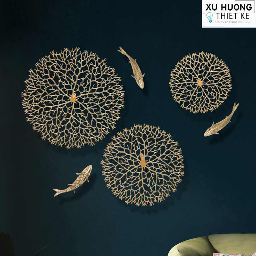 Bộ cá chép decor dán tường