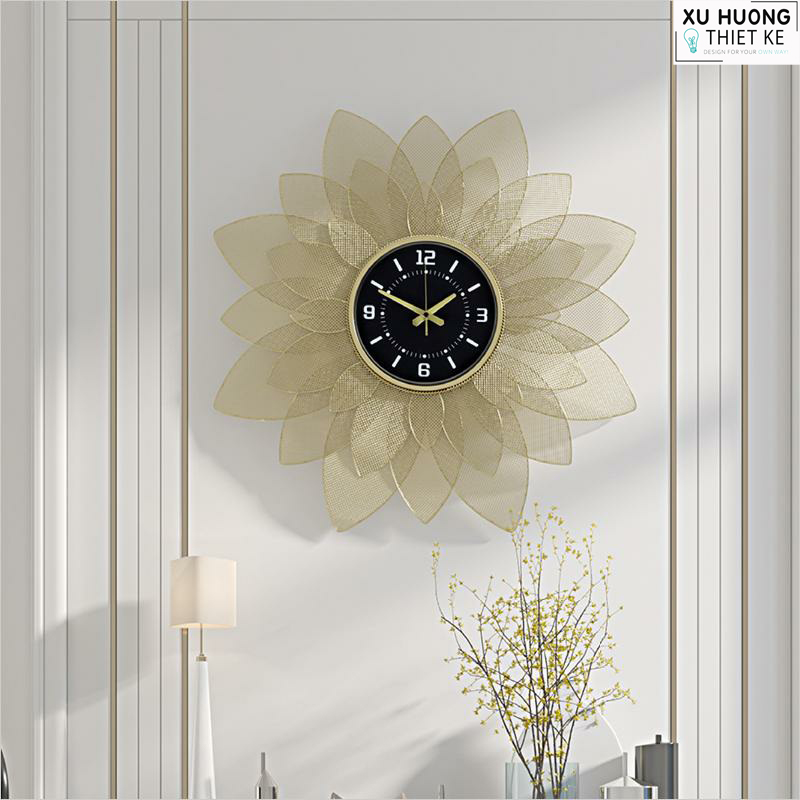 Đồng hồ treo tường Flower Alberm