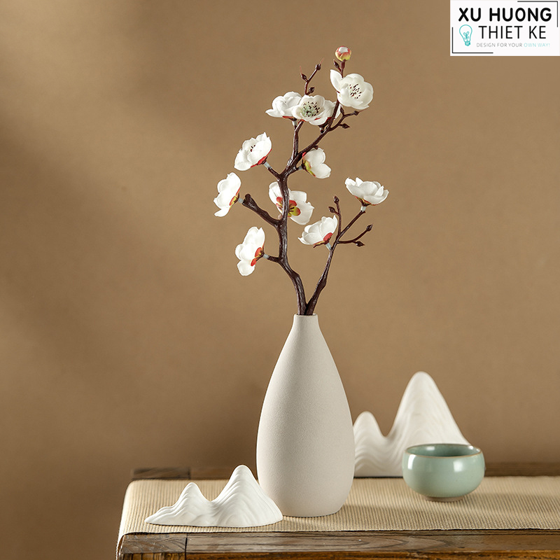 Hoa đào giả (cành 38cm)